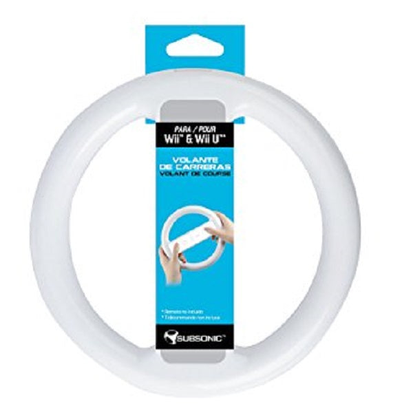 Subsonic - Volant de course (Nintendo Wii U, Nintendo Wii) Subsonic - Volant de course (Nintendo Wii U, Nintendo Wii)